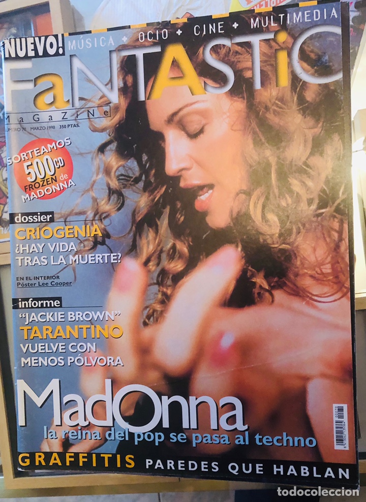 Revistas de m&uacute;sica: MADONNA - FANTASTIC MAGAZINE 1998 REVISTA ESPA&Ntilde;A