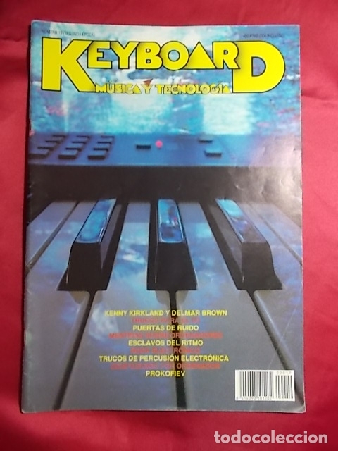 Riviste di musica: REVISTA. KEYBOARD. M&Uacute;SICA Y TECNOLOG&Iacute;A. N&ordm; 19