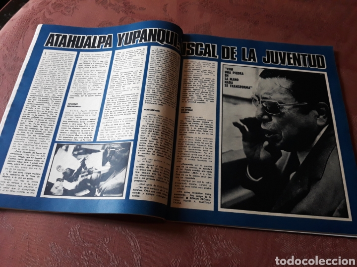 Magazines de musique: ATAHUALPA YUPANQUI , FISCAL DE LA JUVENTUD - 2 PAGINAS A&Ntilde;O 1968