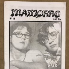 Revistas de música: MAMORRO N° 18 (1993, BILBAO). FANZINE ORIGINAL; RANCID, ELÁSTICA, CUJO, ALEX DE LA IGLESIA, AMPHETAM