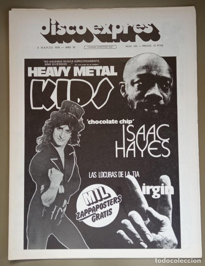 Disco Expres Nº 365 Marzo 1976 Heavy Metal Ki Buy Old Music Magazines Manuals And Courses At Todocoleccion