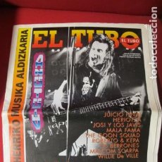 Revistas de música: PERIODICO MUSICAL EL TUBO Nº 51 FEBERO1994,ANESTESIA BEER MOSH WILLIE DE VILLE OS BERRONES. Lote 186338535