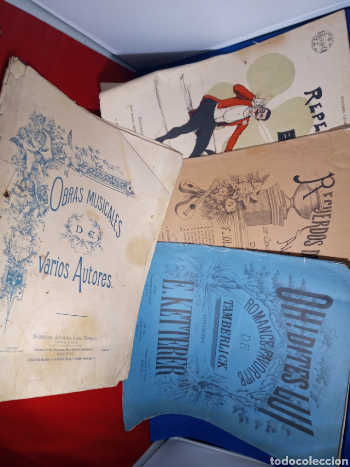 Magazines de musique: Partituras. Madrid.