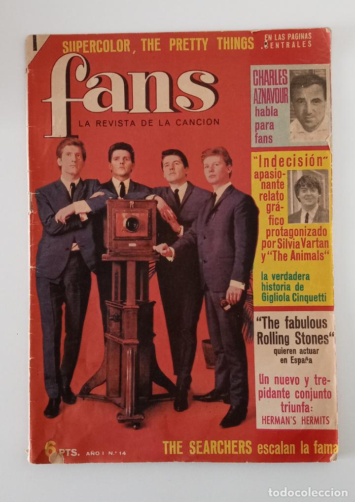 Revistas de m&uacute;sica: LA REVISTA DE LA CANCION. A&Ntilde;O I N&ordm; 14. ENTREVISTA A ROLLING STONES