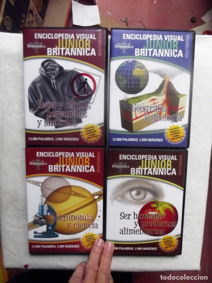 Music magazines: CD - ENCICLOPEDIA VISUAL BRITANICA JUNIOR VOL. 1 - 2 - 5 - 6
