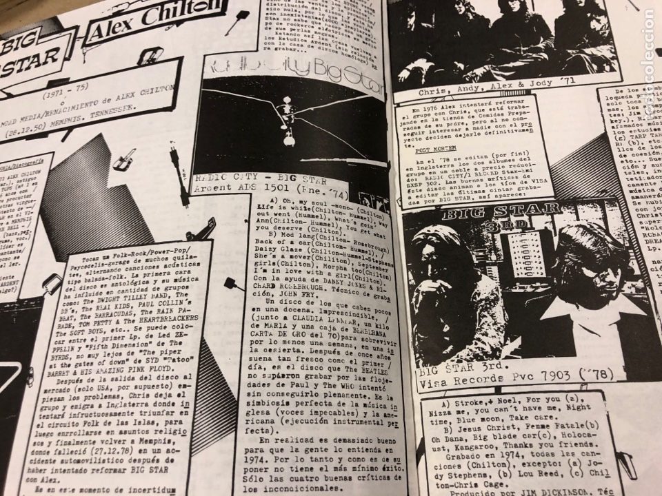 Revistas de música: GARAGELAND N° 5 (MADRID 1985). HISTÓRICO FANZINE ORIGINAL; ROCK ‘N’ ROLL MC-5, ALEX CHILTON,... - Foto 5 - 191292935
