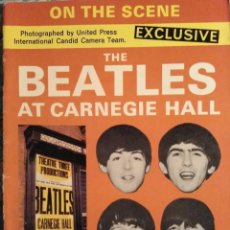 Revistas de música: REVISTA ''THE BEATLES AT CARNEGIE HALL'' (1964)