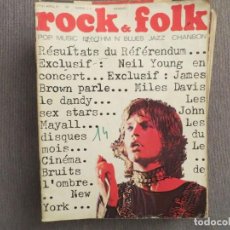 Revistas de música: ROCK & FOLK:N.51-ROLLING STONES-JOE COCKER-JIMI HENDRIX(1971)