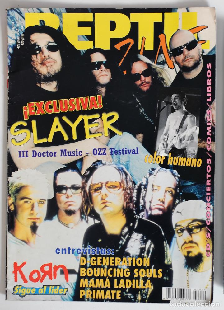 Magazines de musique: REVISTA MUSICAL REPTILZINE N&ordm; 24 - ENTREVISTA SLAYER
