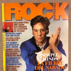Revistas de música: ROCK ESPEZIAL N° 32 (1984). SIMPLE MINDS, NINA HAGEN, ANA CURRA, LOU REED, XTC, DEPECHE MODE,...