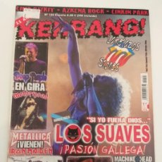Revistas de música: KERRANG Nº 120 (CON POSTER) LOS SUAVES, METALLICA, MOTORHEAD, IRON MAIDEN, METALLICA, MAGO DE OZ