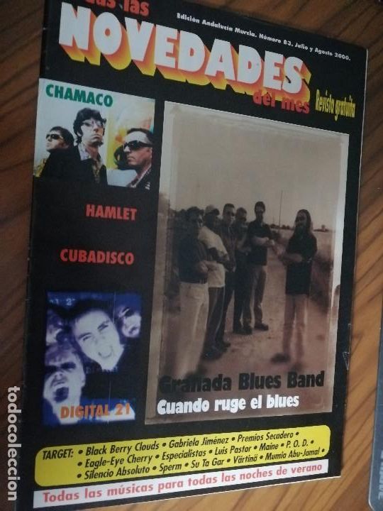 Magazines de musique: TODAS LAS NOVEDADES 83. GRAPA. BUEN ESTADO. REVISTA DE M&Uacute;SICA.