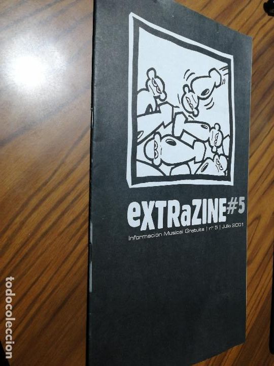 Magazines de musique: EXTRAZINE 5. REVISTA DE M&Uacute;SICA. GRAPA. AUTOPUBLICADO. BUEN ESTADO. DIFICIL DE CONSEGUIR