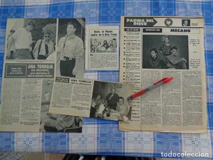Revistas de m&uacute;sica: 4 REPORTAJES SUELTOS DEL GRUPO MECANO