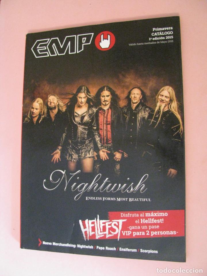 Magazines de musique: CAT&Aacute;LOGO EMP. PRIMAVERA 1&ordf; EDICI&Oacute;N 2015. PORTADA NIGHTWISH.