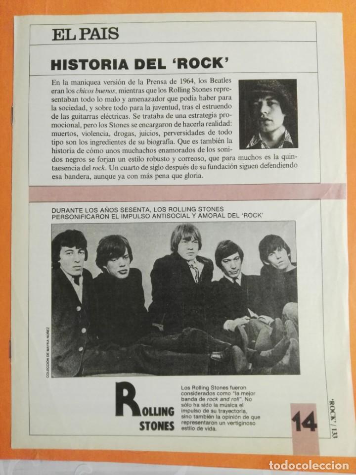 Revistas de m&uacute;sica: FASCICULO EL PA&Iacute;S HISTORIA DEL ROCK ROLLING STONES