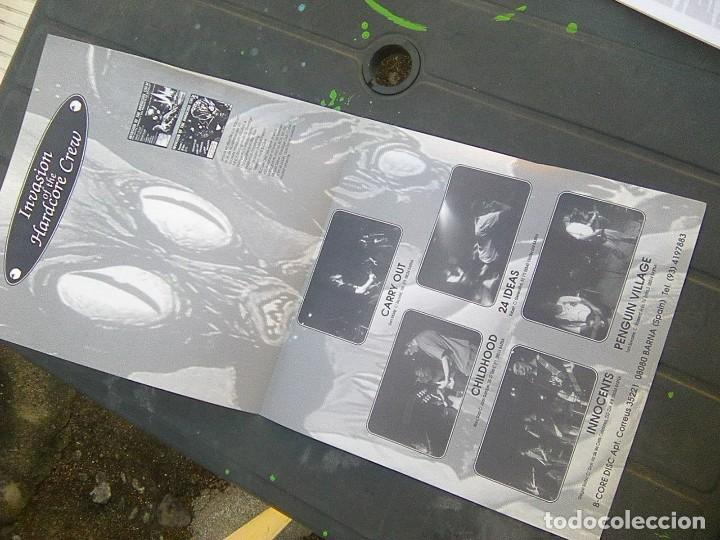 Music magazines: Poster Hardcore Crew con Carry Out, 24 ideas, Innocents, Childhood, Penguin Village