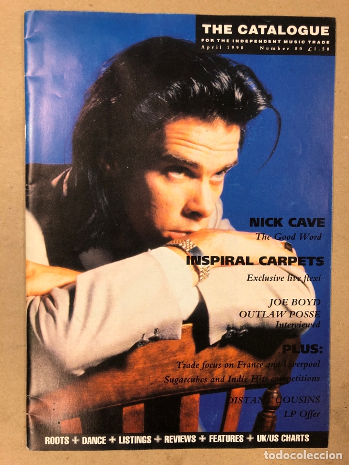 Revistas de m&uacute;sica: THE CATALOGUE FOR THE INDEPENDIENT MUSICA TRADE N&deg; 80. INCLUYE FLEXIDISC DE INSPIRAL CARPETS, NICK C