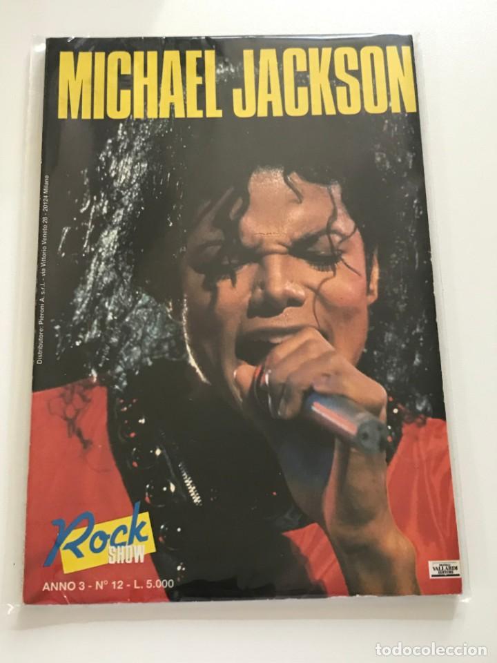 Revistas de m&uacute;sica: ROCK SHOW ANNO III N.12 - MICHAEL JACKSON - FRATELLI VALLARDI EDITORE