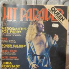 Revistas de música: HIT PARADER:-LED ZEPPELIN-QUEEN-THE WHO-LINDA RONSTADT-JOHNNY WINTER(1977)