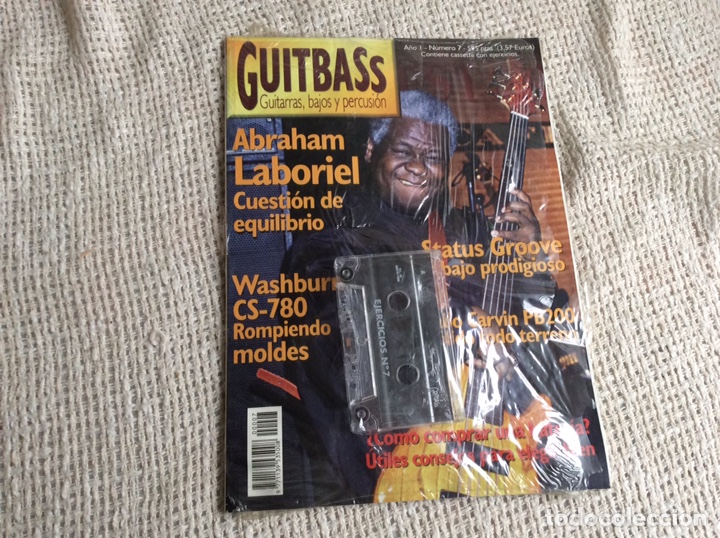 Music magazines: GUITBASS N&ordm; 7 GUITARRAS, BAJOS Y PERCUSION - CONTIENE CASETE