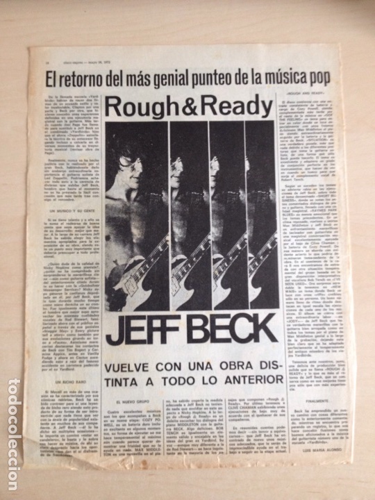Music magazines: JEFF BECK