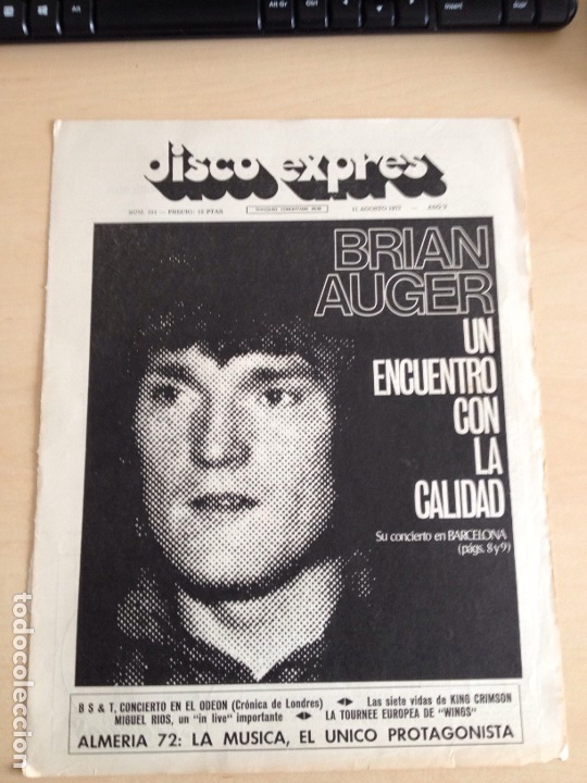 Music magazines: BRIAN AUGER