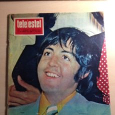 Revistas de música: BEATLES - TELE- ESTEL 21 DE MARZO DE 1969. Lote 208974203