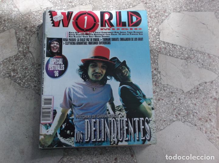 Magazines de musique: world 1 music, n&ordm; 62, eleftheria arvanitaki, toumane diabate,ana alcaide,gotan project,katia guerrer