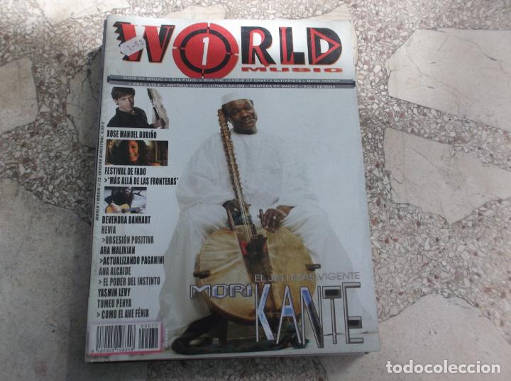 Revistas de m&uacute;sica: world 1 music n&ordm; 72, yasmin levy, mori kante,ara malikian,ana alcaide, devendra banhart,lidia pujol