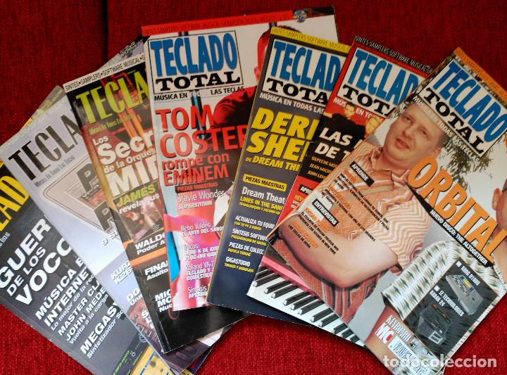 Magazines de musique: REVISTAS TECLADO TOTAL 1,2,3,5,8,10,12,13
