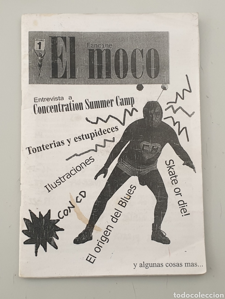 Music magazines: FANZINE EL MOCO N&deg;1 + CD de regalo. Fanzine valenciano a&ntilde;os 2000s