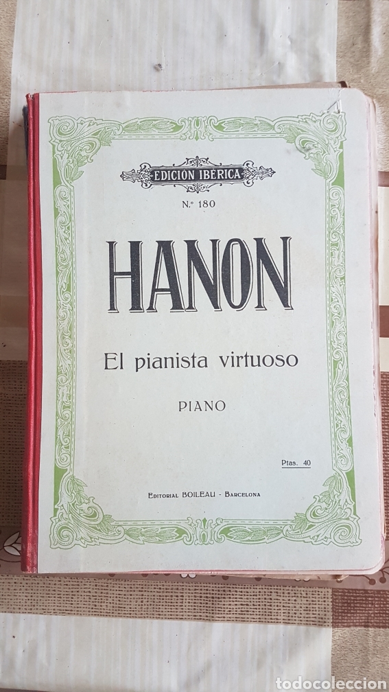 Music magazines: Antiguo libro el pianista virtuoso Hanon en 60 ejercicios