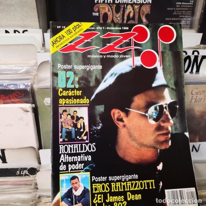 Revistas de m&uacute;sica: revistaa z z pop,num 12 u2 1988,con poster