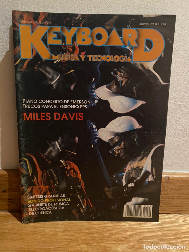 Revistas de m&uacute;sica: Keyboard Musica y tecnolog&iacute;a Miles Davis n&uacute;mero 20