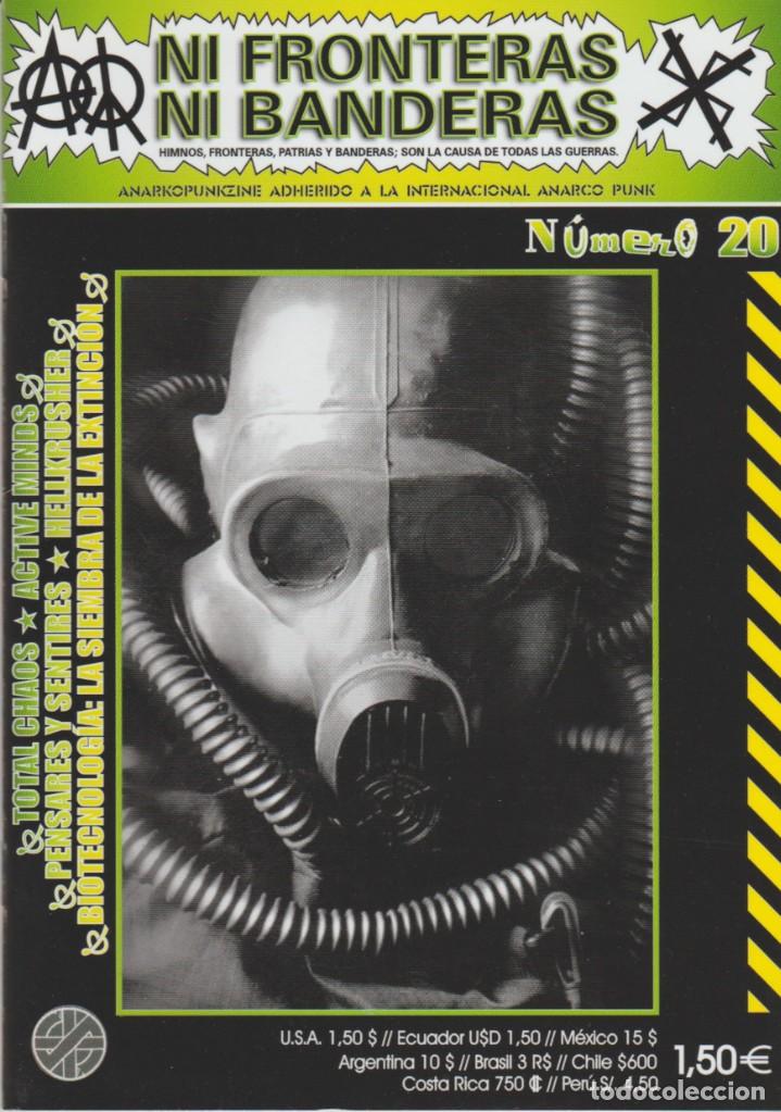 Magazines de musique: NI FRONTERAS NI BANDERAS 20 FANZINE ANARKO PUNK