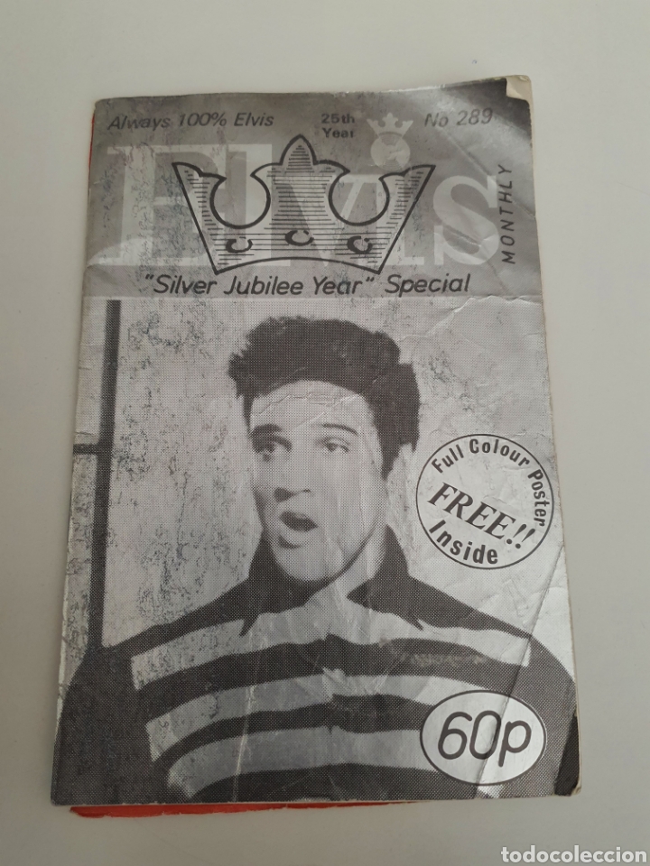 Magazines de musique: Libro antiguo elvis presley silver jubilee year special