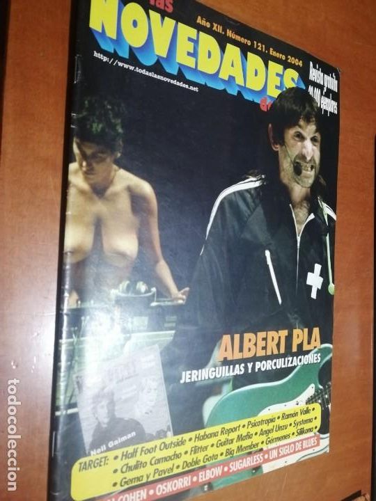 Magazines de musique: TODAS LAS NOVEDADES 121. REVISTA DE M&Uacute;SICA. BUEN ESTADO. GRAPA.