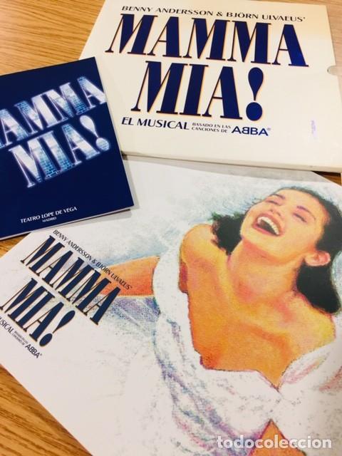 Revistas de m&uacute;sica: ABBA Mamma Mia Musical - Programa Premium edici&oacute;n estuche y gu&iacute;a de mano