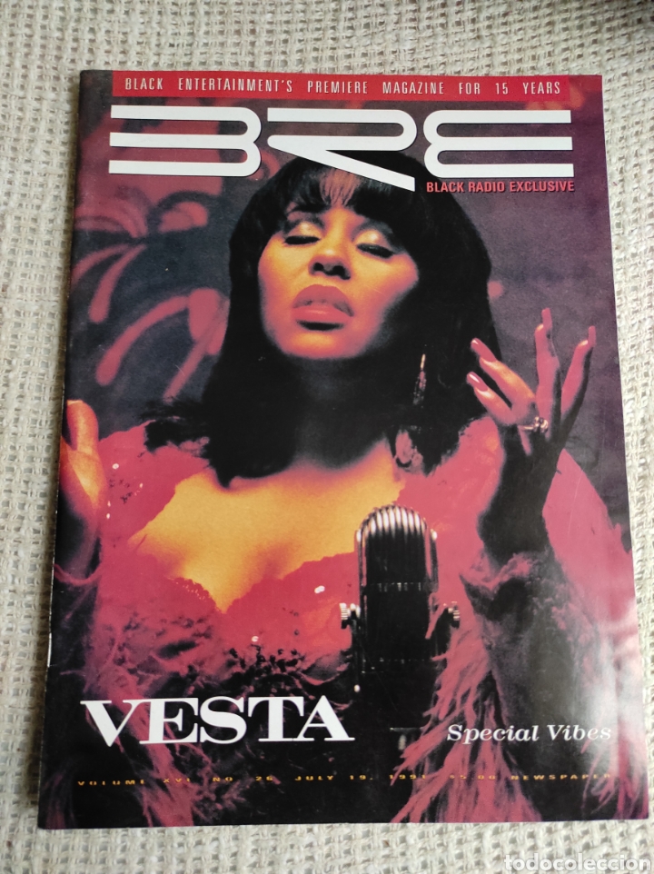 Magazines de musique: magazine bre - black radio exclusive - vesta - special vibes