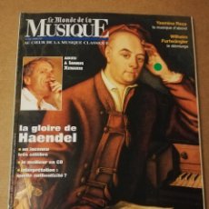 Revistas de música: REVISTA LE MONDE DE LA MUSIQUE Nº 252 (MARS 2001) LA GLOIRE DE HAENDEL. Lote 215205415
