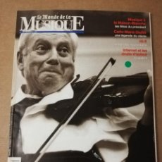 Revistas de música: REVISTA LE MONDE DE LA MUSIQUE Nº 248 (NOVEMBRE 2000) ISAAC STERN. Lote 215205785