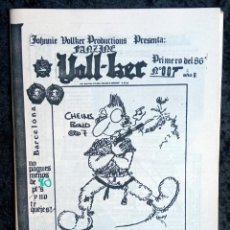Revistas de música: VOLLKER VOLL KER Nº 7 - 1986 - FANZINE BARCELONA - KING HURT - SINDICATO MALONE - RAMONCIN -