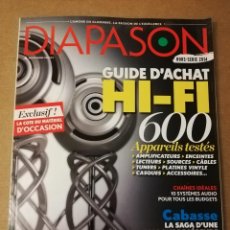 Revistas de música: REVISTA DIAPASON Nº 44 (NOVEMBRE 2013). Lote 215261730