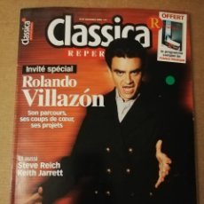 Revistas de música: REVISTA CLASSICA REPERTOIRE Nº 87 (NOVEMBRE 2006) ROLANDO VILLAZÓN. Lote 215262063