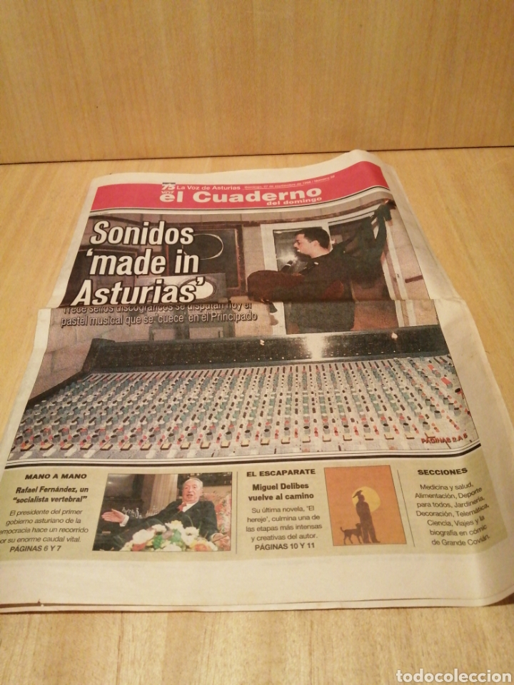 Magazines de musique: Sonidos Made in Asturias. La voz de Asturias. 1998. Trece sellos discogr&aacute;ficos, etc