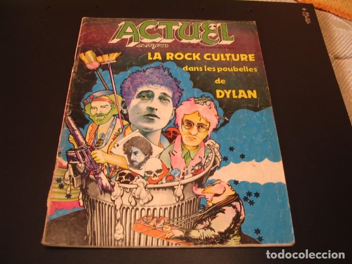 Musikzeitschriften: REVISTA UNDERGROUND 72 ACTUEL CRUMB BOB DYLAN ALINSKI ABBIE HOFFMAN GONG CAPTAIN BEEFHEART