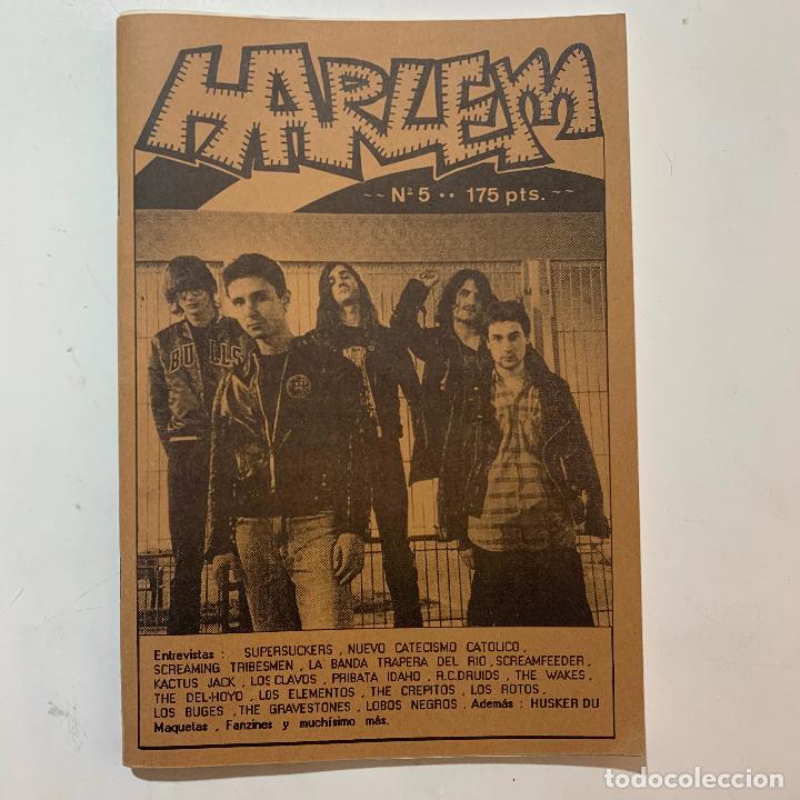 Revistas de m&uacute;sica: REVISTA FANZINE HARLEM N&ordm; 5 NUEVO CATECISMO CATOLICO SUPERSUCKERS LA TRAPERA