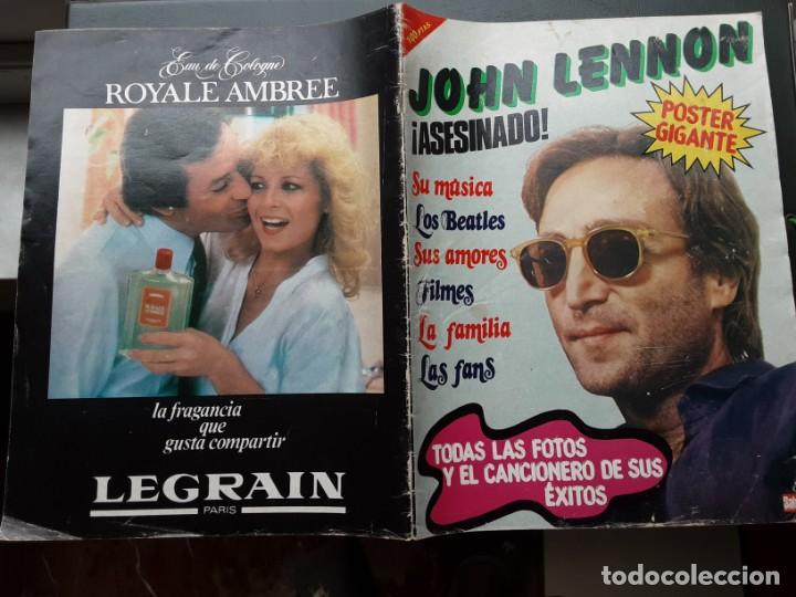 Revistas de m&uacute;sica: S&Aacute;BADO GR&Aacute;FICO ESPECIAL JOHN LENNON ASESINADO, 48 P&Aacute;GINAS