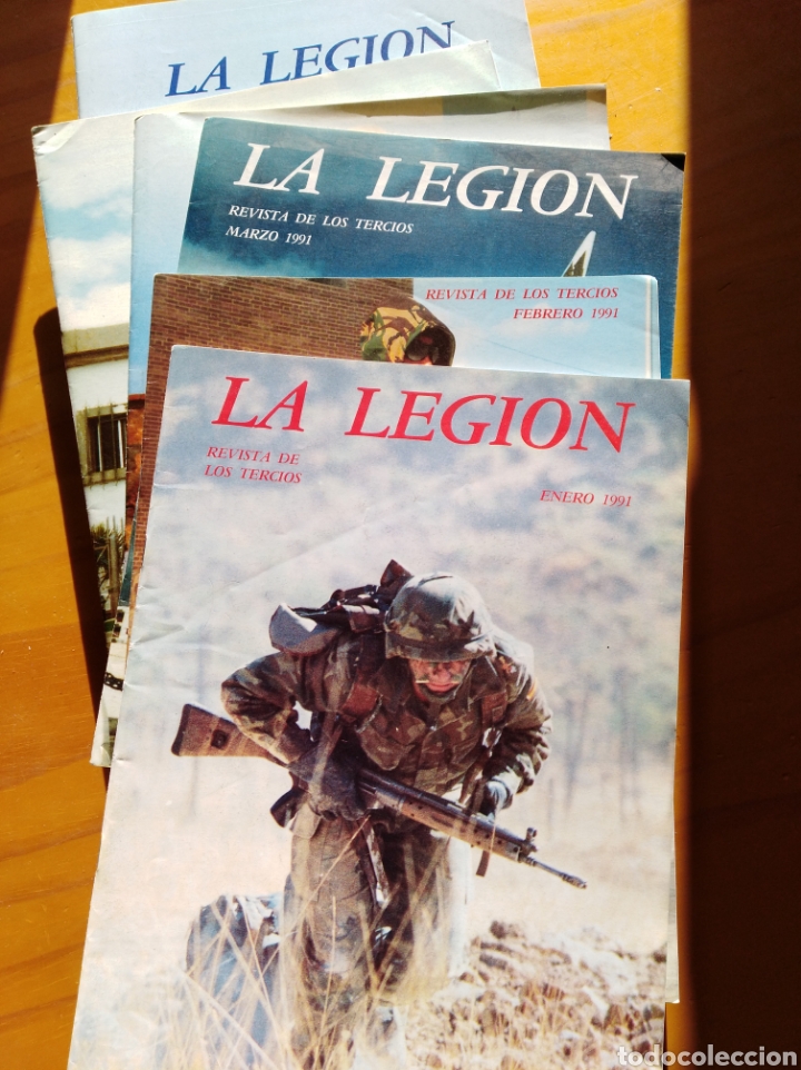 Revistas de m&uacute;sica: 12 revistas LA LEGION A&Ntilde;O 199l completo